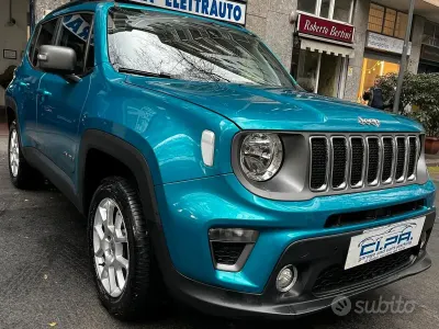 Usata Jeep Renegade Limited 140 CV (102 kW) 2019 Bluazzurro SUV
