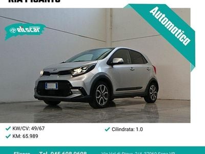Usata Kia Picanto X-Line 67 CV (49 kW) 2021 Grigio Utilitaria