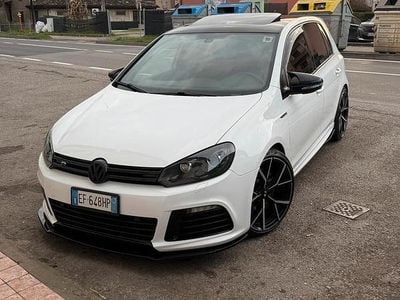 Usata VW Golf VI R 270 CV (198 kW) 2011 Bianco Utilitaria