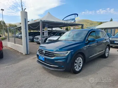 Usata VW Tiguan 150 CV (110 kW) 2021 Blu SUV