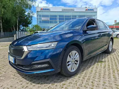 Usata Skoda Octavia G-TEC Executive 131 CV (96 kW) 2021 Blu/azzurro Station wagon