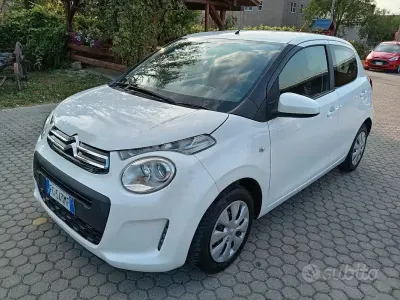 Usata Citroën C1 Shine 69 CV (50 kW) 2016 Bianco Utilitaria