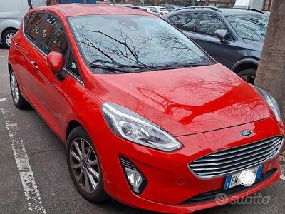 Usata Ford Fiesta 2019 Rosso Berlina