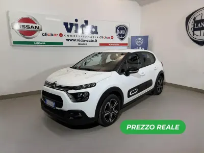 Gebraucht Citroën C3 Feel 102 PS (75 kW) 2022 Weiß Kleinwagen