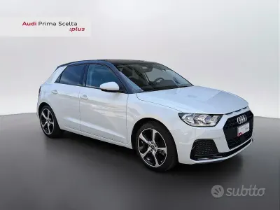 Usata Audi A1 Sportback Advanced 150 CV (110 kW) 2023 Bianco Utilitaria