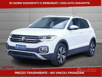 Usata VW T-Cross Advance 110 CV (80 kW) 2023 Bianco SUV