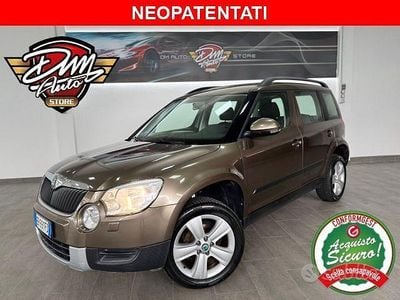 Usata Skoda Yeti Ambition 105 CV (77 kW) 2013 Oro SUV