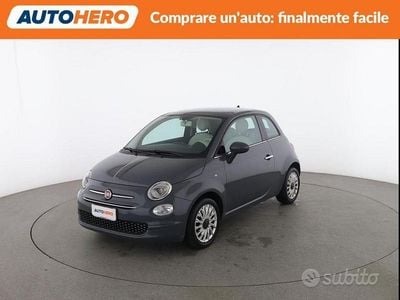 Usata Fiat 500 Lounge 69 CV (50 kW) 2018 Grigio Utilitaria
