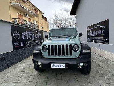Usata Jeep Wrangler Rubicon 272 CV (200 kW) 2024 Blu/azzurro SUV