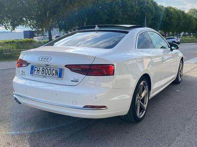 Usata Audi A5 Sport 190 CV (139 kW) 2017 Bianco Coupé