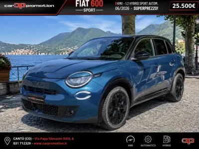 Nuova Fiat 600 Sport 136 CV (100 kW) 2026 Verde SUV