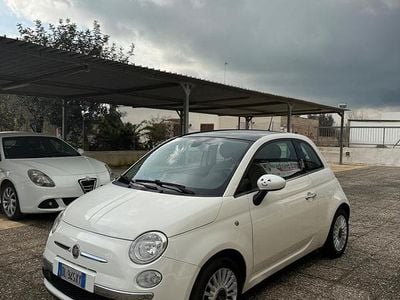 Usata Fiat 500 Lounge 75 CV (55 kW) 2008 Bianco Berlina