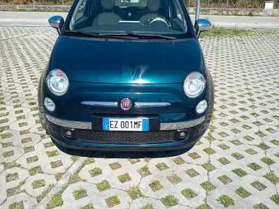 Usata Fiat 500 Lounge 69 CV (50 kW) 2015 Blu Berlina