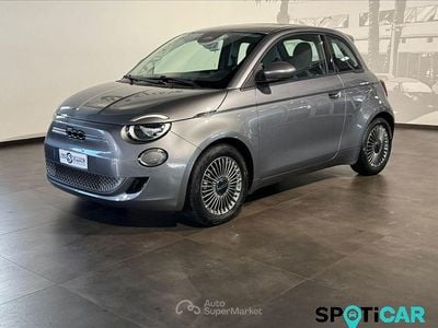 Usata Fiat 500e Action 42 kW (58 CV) 2021 Gray Berlina