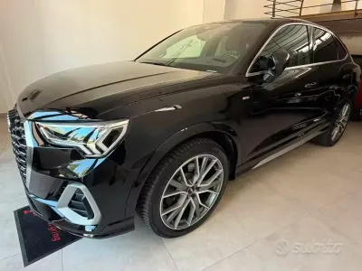 Usata Audi Q3 Sportback S-Line 190 CV (139 kW) 2020 Nero SUV