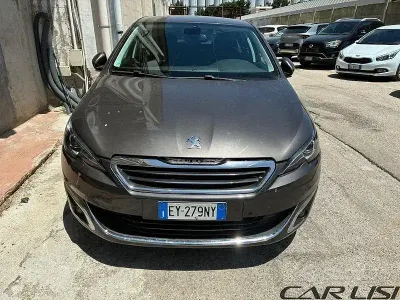 Usata Peugeot 308 S 130 CV (95 kW) 2015 Marrone Berlina