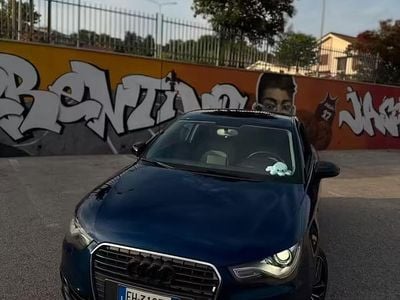 Usata Audi A1 S-Line 105 CV (77 kW) 2012 Blu Utilitaria