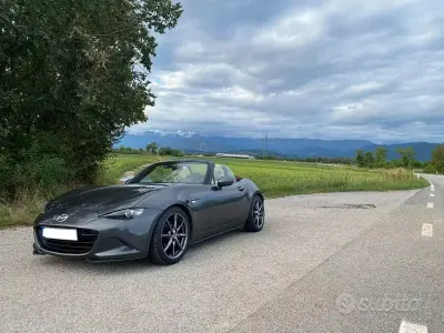 Usata Mazda MX5 Edition 160 CV (117 kW) 2018 Grigio Cabrio