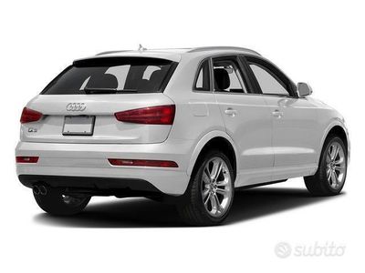 Usata Audi Q3 Advanced 177 CV (130 kW) 2012 Bianco SUV