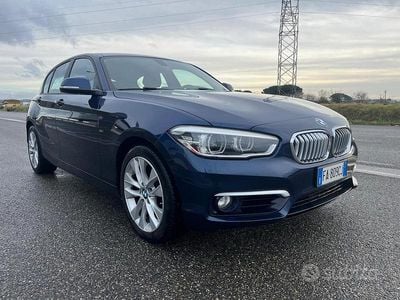 Usata BMW 118 2016 Blu Utilitaria