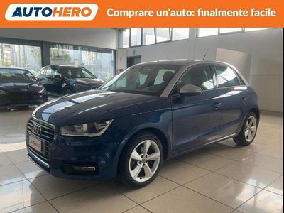 Usata Audi A1 Design 82 CV (60 kW) 2017 Blu Utilitaria