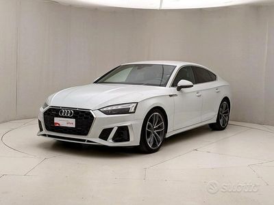 Usata Audi A5 204 CV (150 kW) 2022 Bianco Coupé