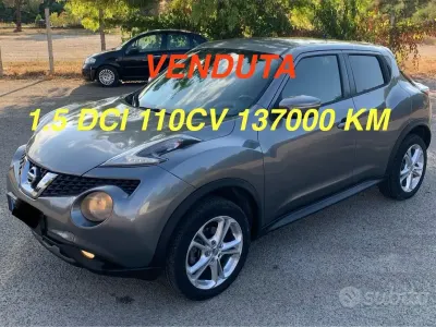 Usata Nissan Juke Tekna 110 CV (80 kW) 2017 Grigio SUV