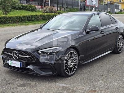 Usata Mercedes C220 Premium 200 CV (147 kW) 2022 Nero Berlina