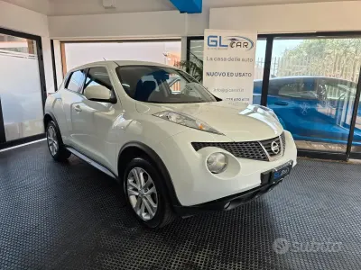 Usata Nissan Juke Acenta 110 CV (80 kW) 2012 Bianco SUV