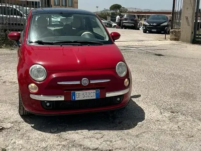Usata Fiat 500 Lounge 75 CV (55 kW) 2010 Rosso Berlina