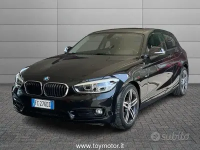 Usata BMW 116 Sport Line 116 CV (85 kW) 2016 Nero Utilitaria