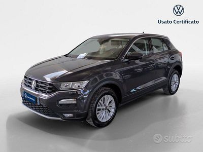 Usata VW T-Roc Style 110 CV (80 kW) 2021 Grigio SUV