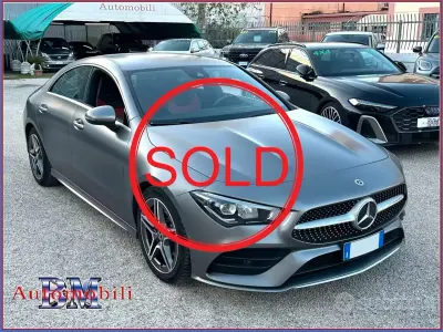 Usata Mercedes CLA200 Premium 150 CV (110 kW) 2020 Grigio Berlina