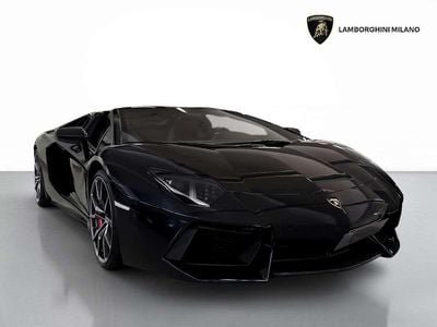 Usata Lamborghini Aventador 700 CV (514 kW) 2014 Nero pegaso Cabrio
