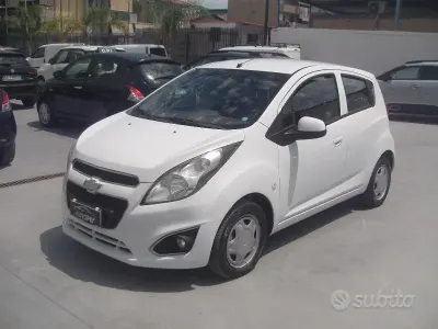 Usata Chevrolet Spark LT 68 CV (50 kW) 2013 Bianco Utilitaria