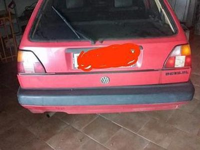 Begagnad VW Golf II 50 HK (36 kW) 1989 Röd Halvkombi