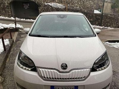 Usata Skoda Citigo-e IV Style 61 kW (83 CV) 2020 Bianco Utilitaria