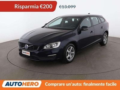 Usata Volvo V60 Kinetic 120 CV (88 kW) 2016 Blu Station wagon