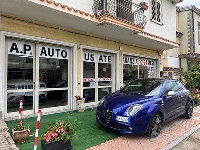 Usata Alfa Romeo MiTo Quadrifoglio Verde 170 CV (125 kW) 2011 Blu Utilitaria