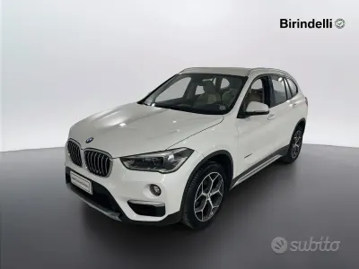 Usata BMW X1 xLine 116 CV (85 kW) 2016 Alpin white pastello SUV