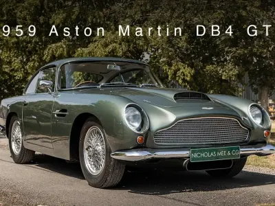 Usata Aston Martin DB4 302 CV (222 kW) 1959 Verde Coupé