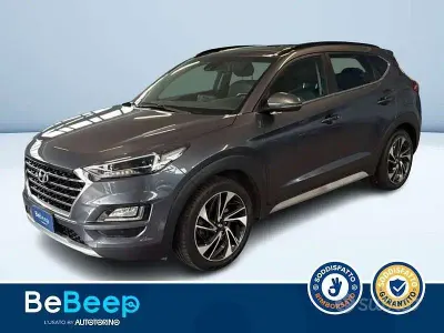 Usata Hyundai Tucson Premium 136 CV (100 kW) 2019 Grigio metallizzato SUV