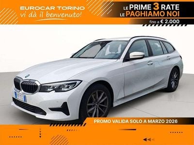 Usata BMW 320 Luxury Line 190 CV (139 kW) 2020 Bianco Station wagon