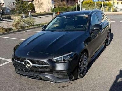 Usata Mercedes C220 Premium 200 CV (147 kW) 2022 Nero Station wagon