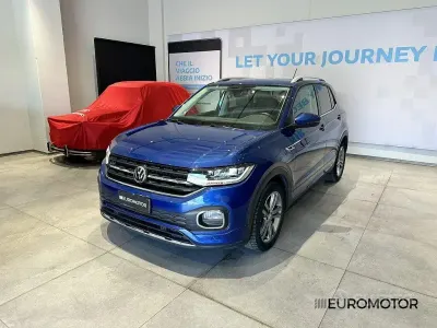 Usata VW T-Cross Advance 95 CV (69 kW) 2019 Blu SUV