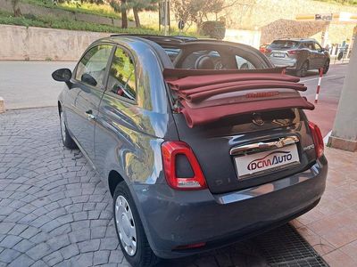 Usata Fiat 500C 69 CV (50 kW) 2022 Grigio Cabrio