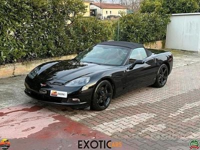 Usata Corvette C6 404 CV (297 kW) 2006 Nero Cabrio
