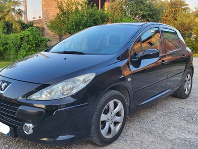 Usata Peugeot 307 110 CV (80 kW) 2009 Nero Berlina