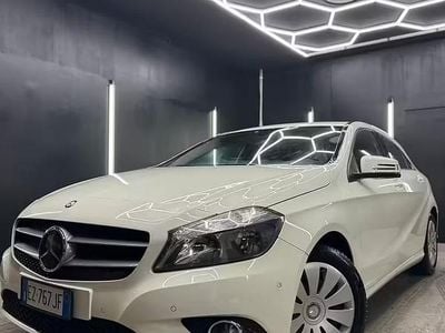 Usata Mercedes A200 136 CV (100 kW) 2015 Bianco Berlina