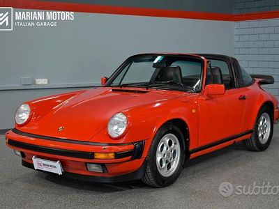 Usata Porsche 911 Carrera Cabriolet 231 CV (169 kW) 1985 Rosso Cabrio